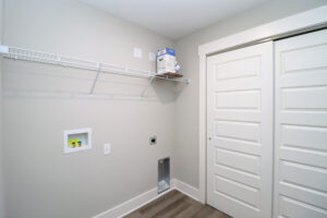 Laundry room in the Maria floor plan | Homes in Southern Indiana