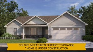 rendering of home at 1198 Rock Hill Trail in Jeffersonville Indiana by Premier Homes